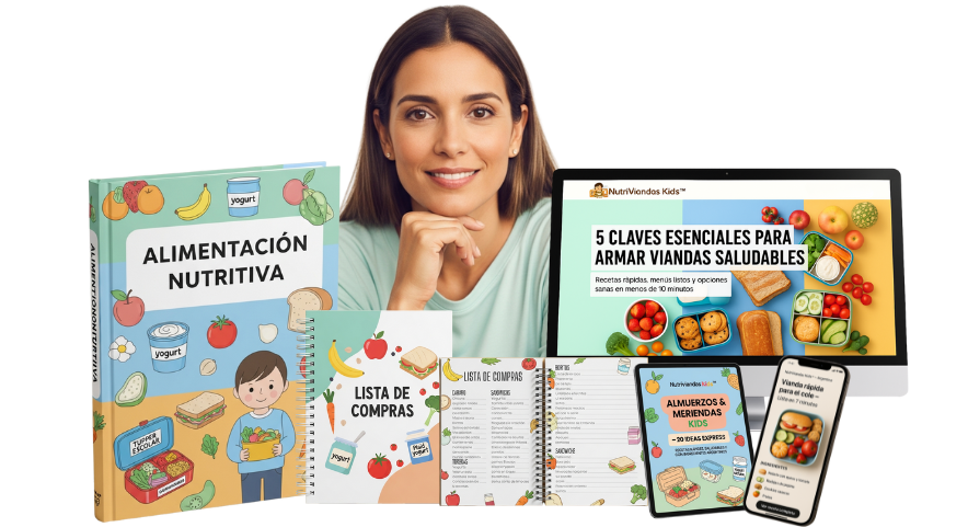 NutriViandas Kids™ – Viandas Saludables en Minutos 🍎🥪
